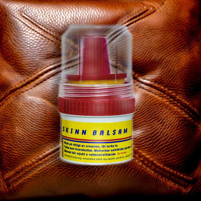Skinnbalsam – Naturlig & Luktfri Skinnimpregnering  med påstrykare 60 ml.