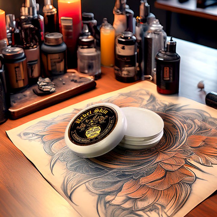 Skin Rebel – Tatueringskräm för nygjorda tatueringar